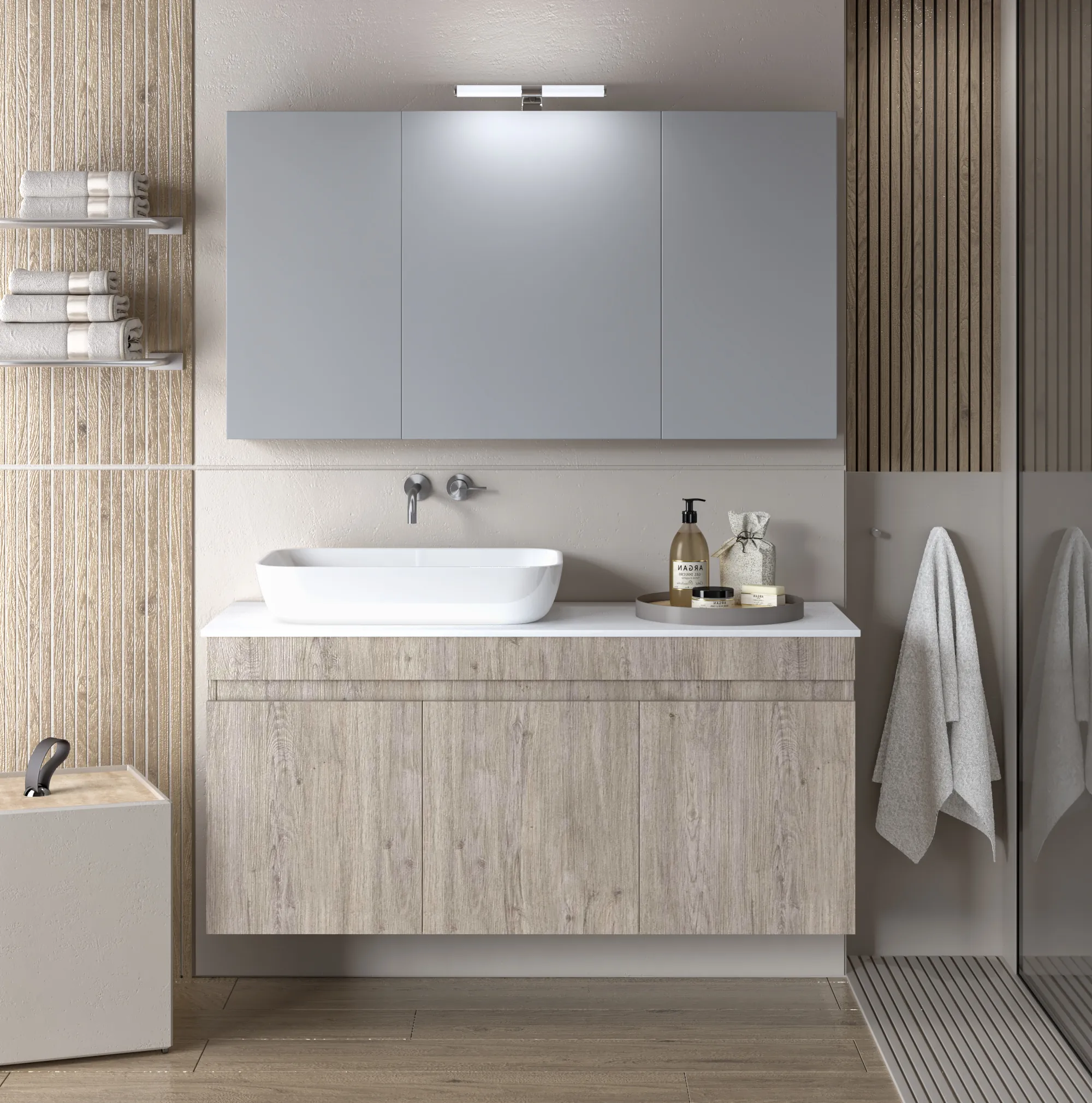 OMEGA BEIGE OAK TOP